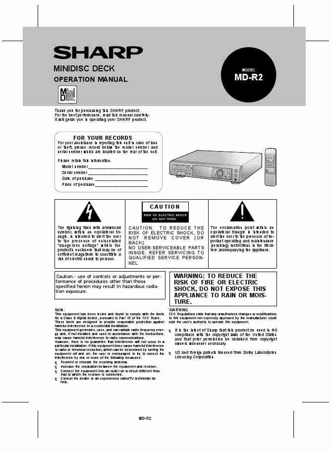 Kenwood CD Player MD-R2-page_pdf